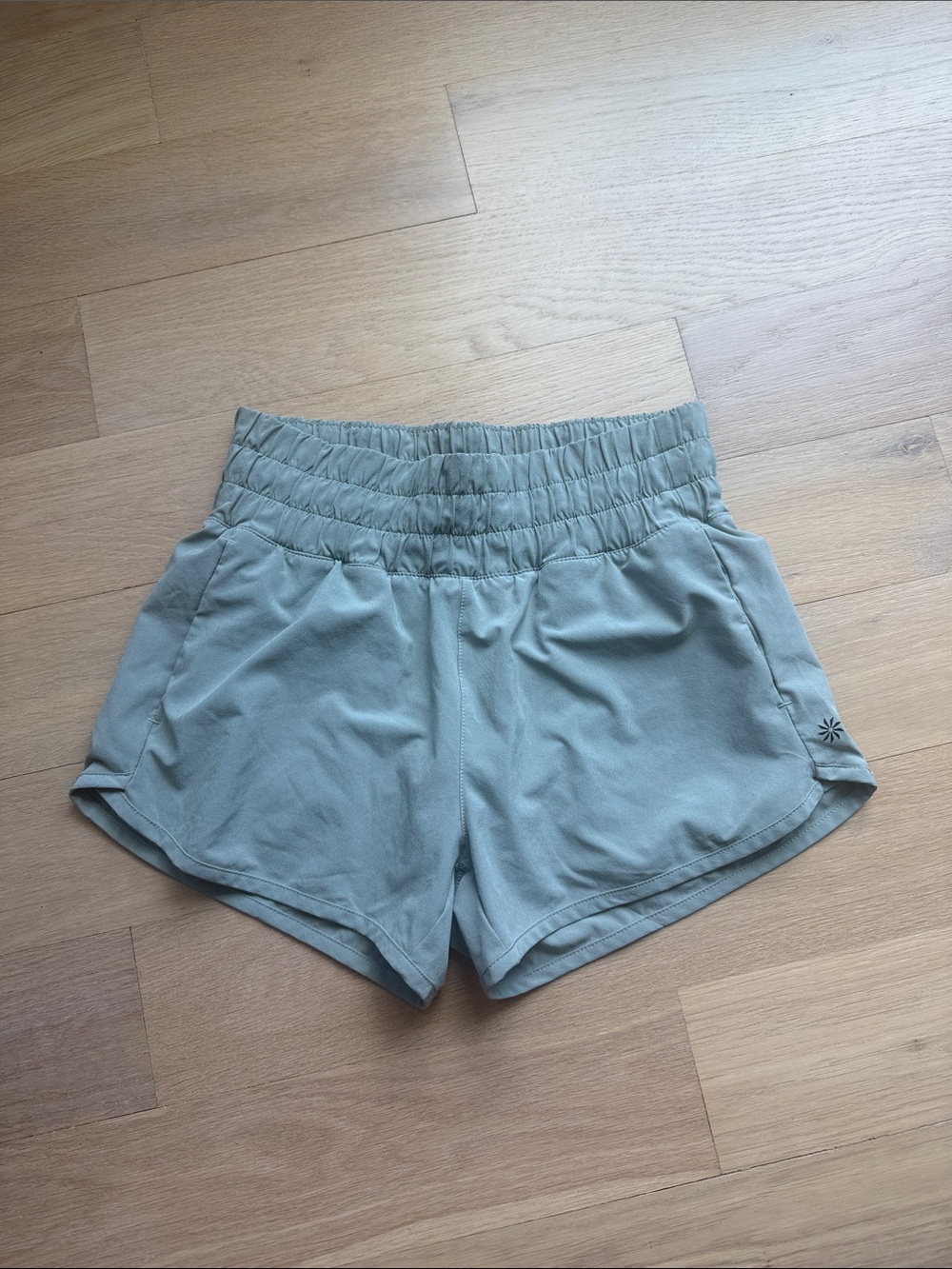 Athleta Girls Sage Green Athletic Shorts